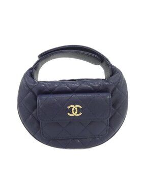 Chanel Bag Handbag Navy